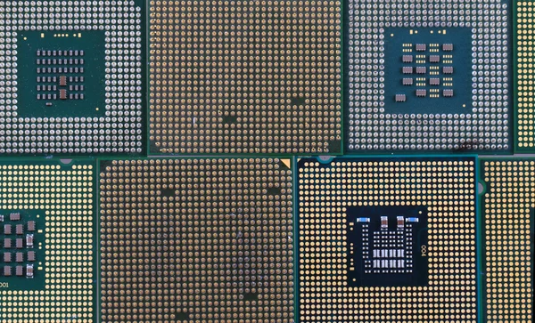 Számítógépes chip textúra — Stock Fotó