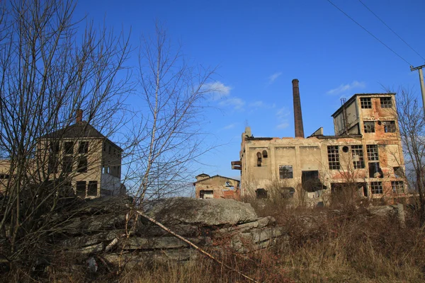 Rovine della vecchia fabbrica — Foto Stock