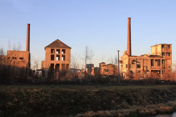 Eski fabrika Harabeleri — Stok fotoğraf