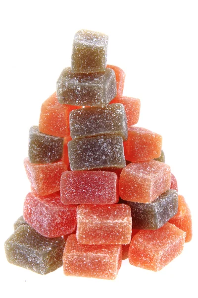 Cubes de fruits bonbons — Photo