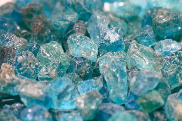 Blue apatite mineral texture — Stock Photo, Image