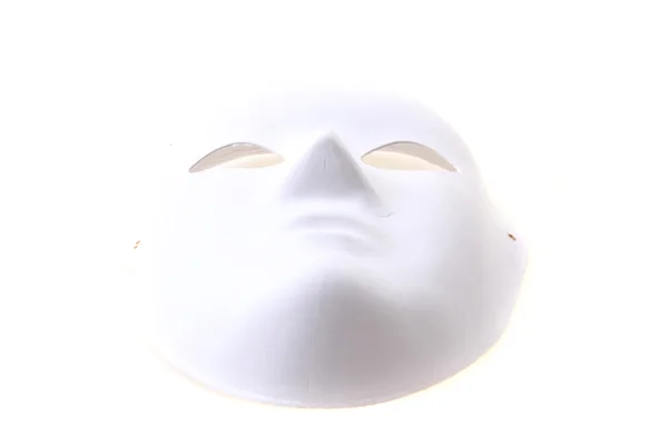 White carnival mask — Stock Photo, Image