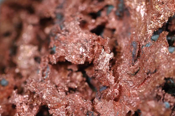 Textur aus Kupfermetall — Stockfoto