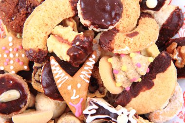 Noel çerezleri arka plan