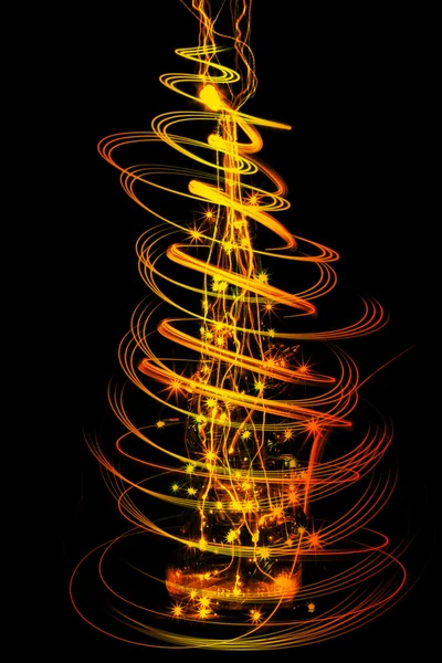 Colore albero di Natale — Foto Stock