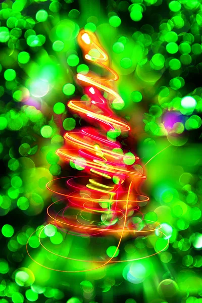 Abstract christmas tree — Stock Photo, Image