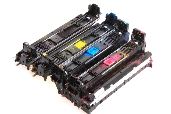 Toner color cmyk — Foto Stock