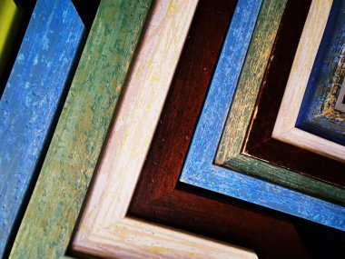 yeni arkaplan olarak eski çerçevelerden doku