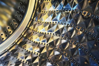 çamaşır makinesi dokusu dijital soyut sanat olarak 