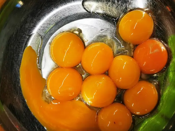 Φρέσκια Υφή Αυγών Από Μικρή Οικογενειακή Εκμετάλλευση — Φωτογραφία Αρχείου