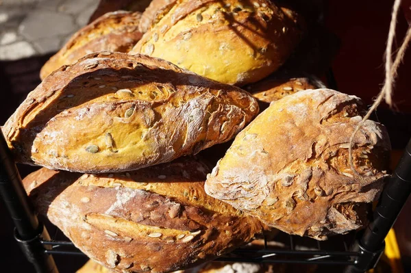 Taze Balkabağı Ekmeği Çok Güzel Bir Yemek Geçmişi Var — Stok fotoğraf