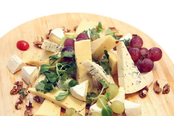 Cheese Collection Very Nice Gourmet Background — Stock Photo, Image