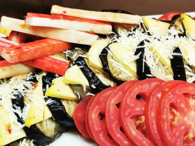 Geleneksel mısır yemekleri çok güzel bir gurme arka planıdır.