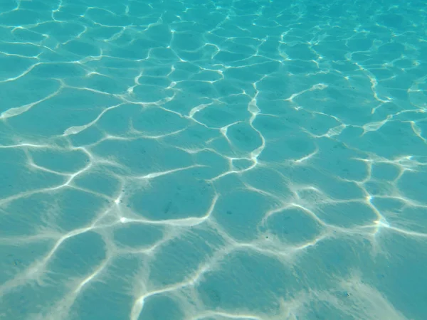 Deniz Suyunun Altındaki Temiz Kum Güzel Bir Arka Plan — Stok fotoğraf