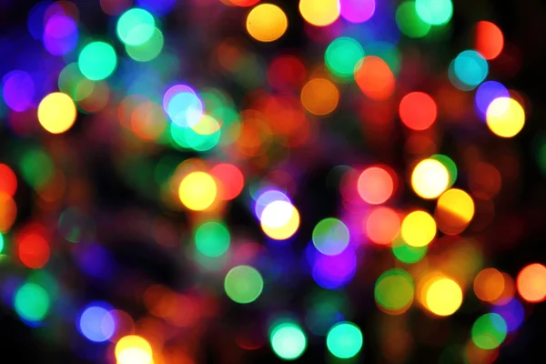 Fondo luces de Navidad —  Fotos de Stock