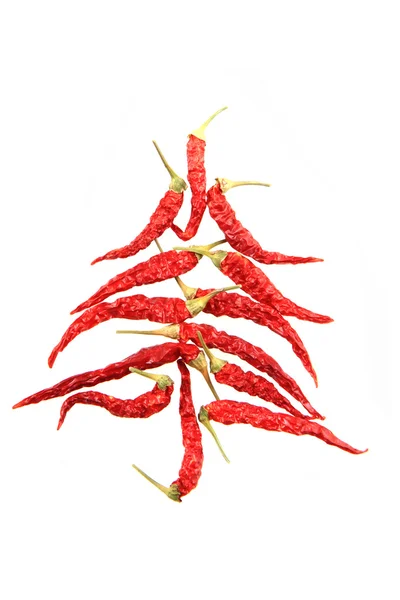 Kerstboom van hete spice — 스톡 사진