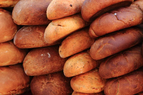 Tsjechische brood als achtergrond voor lekker eten — Stockfoto