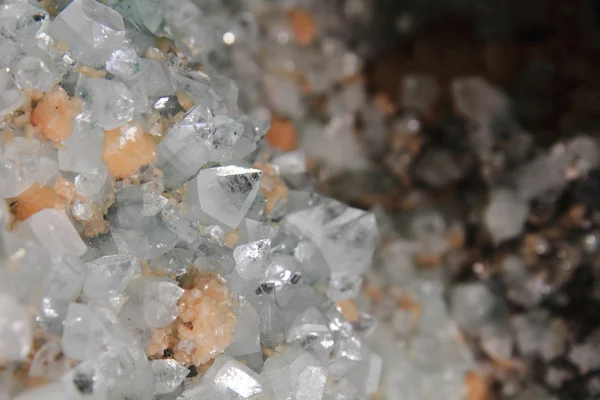 Quartz crystal background — Stock Photo, Image