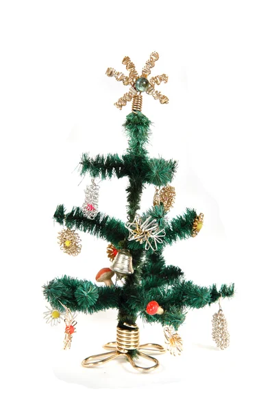 Árbol de Navidad pequeño y fácil — Foto de Stock