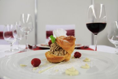 geleneksel Çek vanilya tatlı