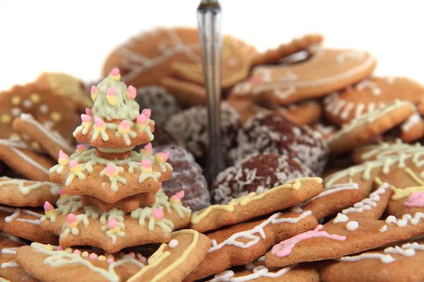 Fondo tradicional de jengibre de Navidad checa — Foto de Stock