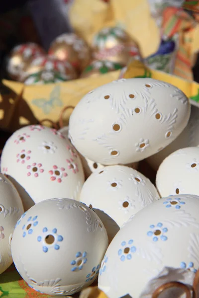 Τσεχική φόντο τα αυγά του Πάσχα — Φωτογραφία Αρχείου