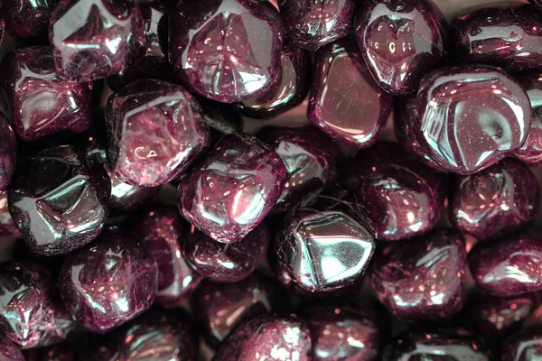 Red garnets gems — Stock Photo, Image