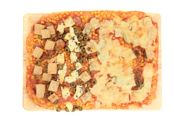 Homemade pizza — Stock Photo, Image