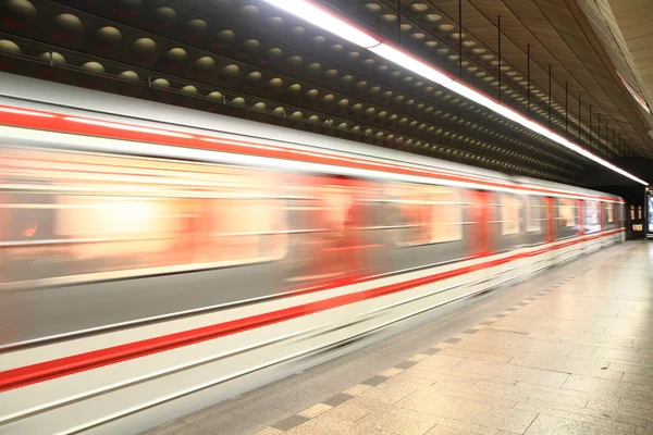 Prager U-Bahnhof — Stockfoto