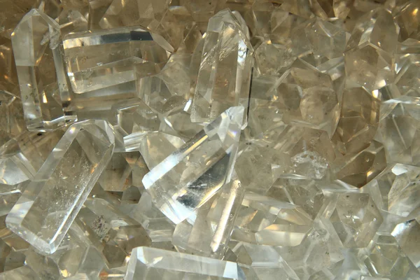 Crystal quartz achtergrond — Stockfoto