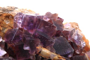 violet fluorite cubes clipart