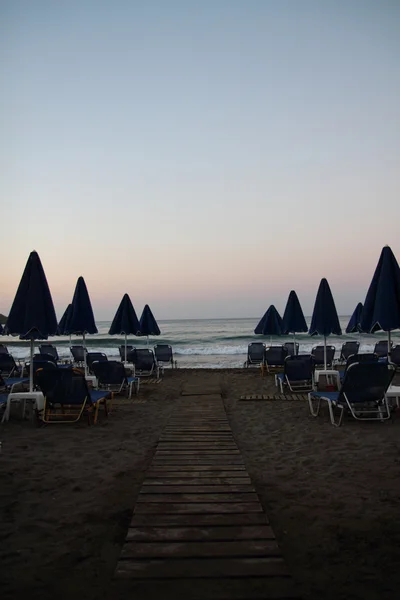 Parasol de plage grec — Photo