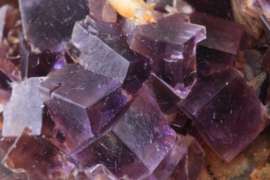 violet fluorite cubes clipart
