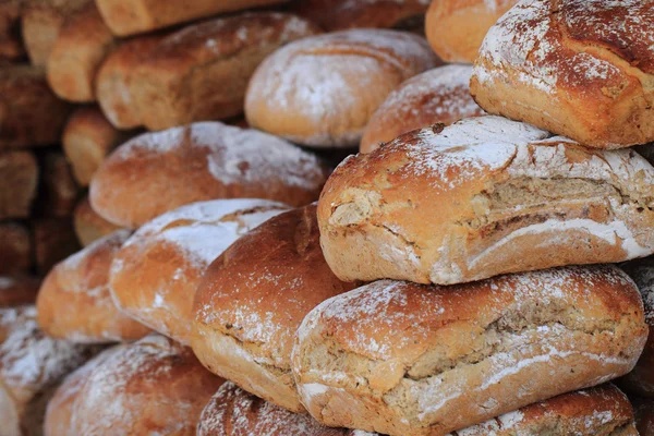 신선한 빵 배경 — 스톡 사진