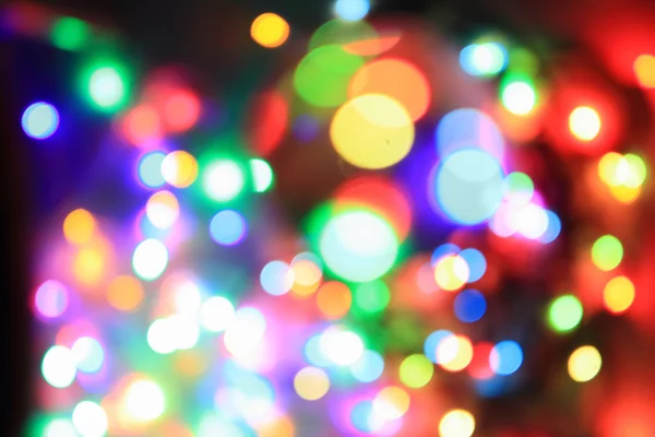 Christmas lights achtergrondkleur — Stockfoto