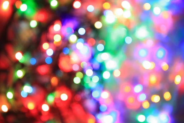 Christmas lights achtergrondkleur — Stockfoto