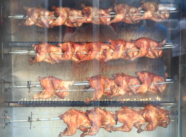 Pollos a la plancha — Foto de Stock