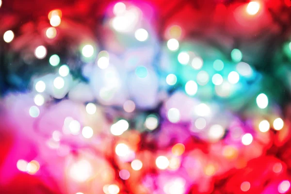 Abstracte christmas lights explosie — Stockfoto