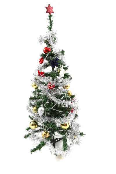 Albero di Natale isolato — Foto Stock