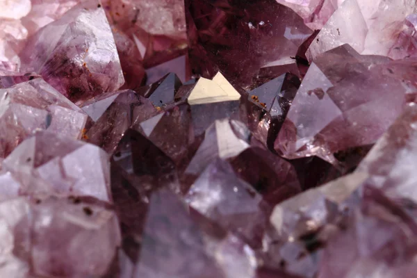 Amethyst-Mineral — Stockfoto