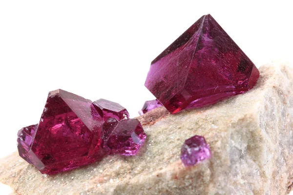 Mineral violeta desconhecido — Fotografia de Stock