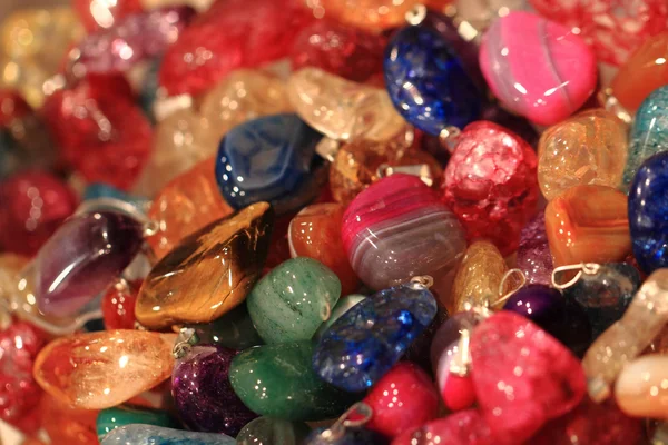 Cor pedras preciosas como fundo agradável — Fotografia de Stock