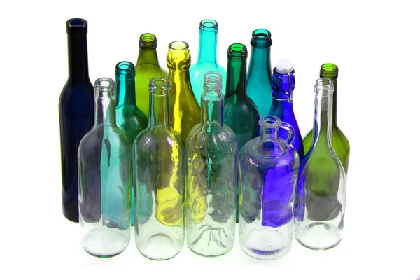 Γυάλινα μπουκάλια — Φωτογραφία Αρχείου