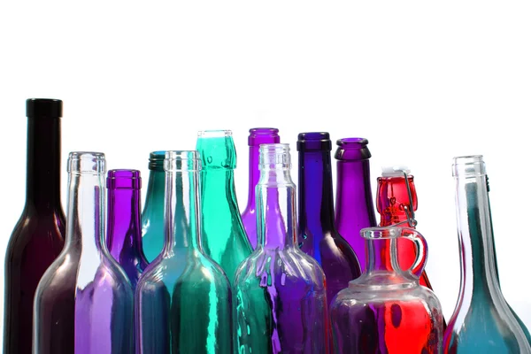 Botellas de vidrio — Foto de Stock