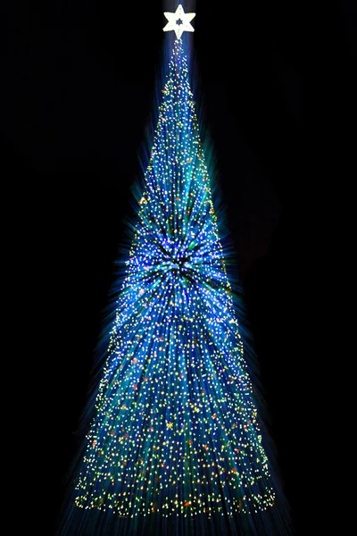 Vánoční strom v Ostravě — Stock fotografie