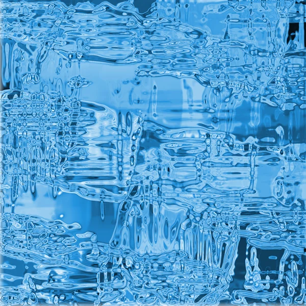 Abstract blue ice texture — Stock Photo, Image