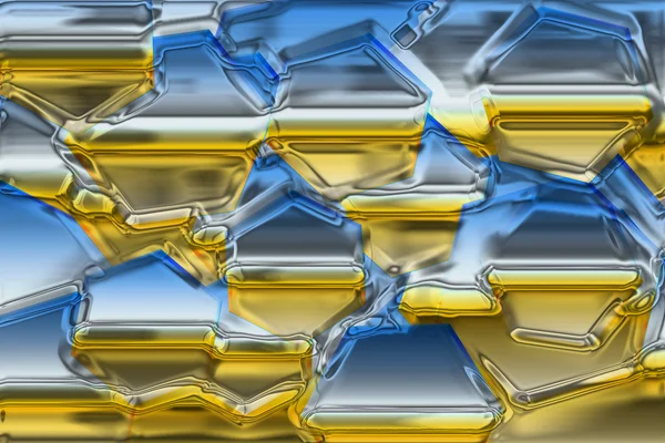 Abstracte blauw ijs en whisky textuur — Stockfoto