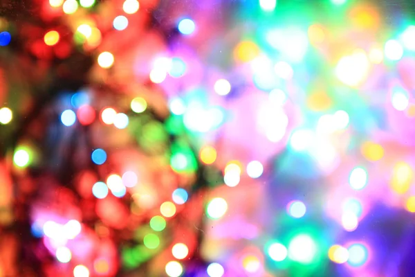 Boże Narodzenie światła tło — Zdjęcie stockowe