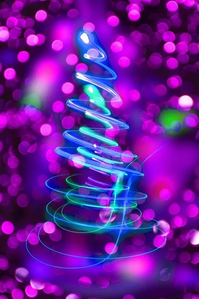 Christmas tree as nice background — Stock Photo, Image