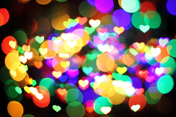 Noel renkli ışıklar arka plan